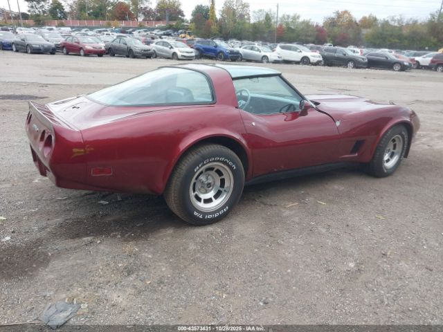 1981 CHEVROLET CORVETTE 1G1AY8762BS409252 Photo 3
