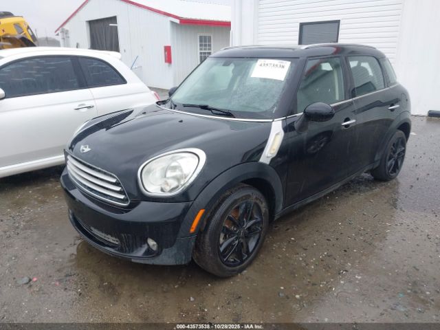 2012 MINI COOPER COUNTRYMAN WMWZB3C53CWM06881 Photo 1