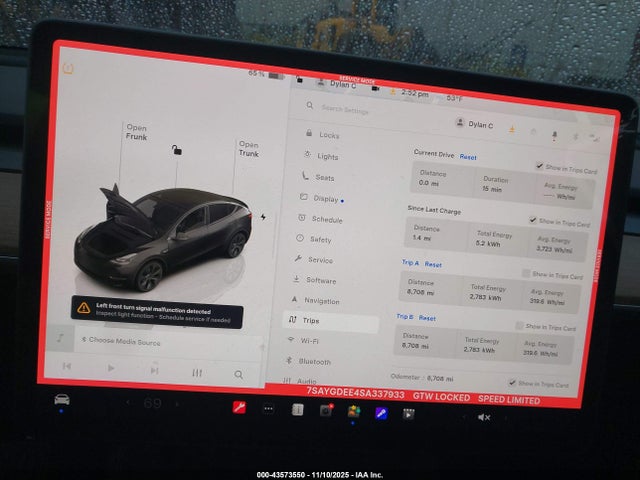 2025 TESLA MODEL Y 7SAYGDEE4SA337933 Photo 6