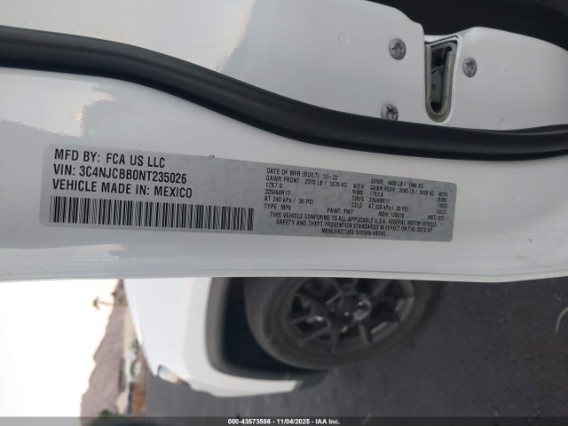 Jeep Compass Latitude Fwd 2022 3C4NJCBB0NT235026 Image 9