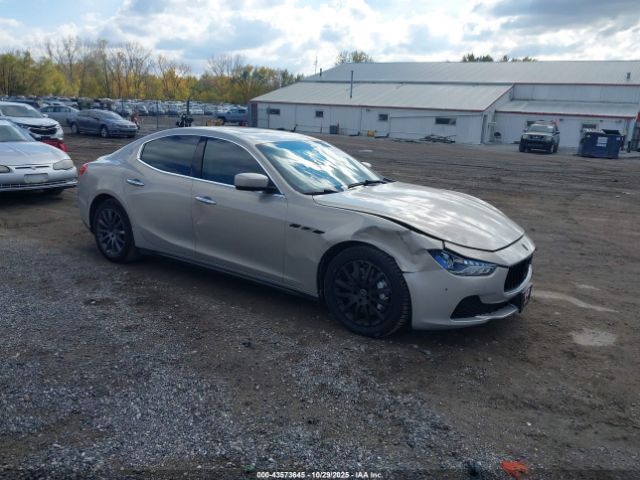 2014 MASERATI GHIBLI ZAM57RTAXE1097036