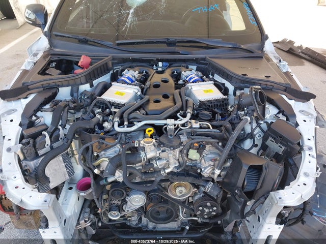 43573764 :رقم المزاد ، JN1FV7LK2MM530490 vin ، 2021 Infiniti Q60 Red Sport 400 مزاد بيع