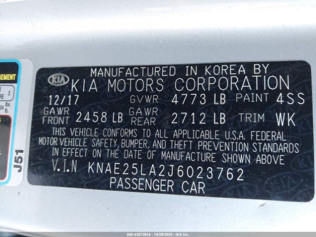 2018 KIA STINGER KNAE25LA2J6023762 Photo 8