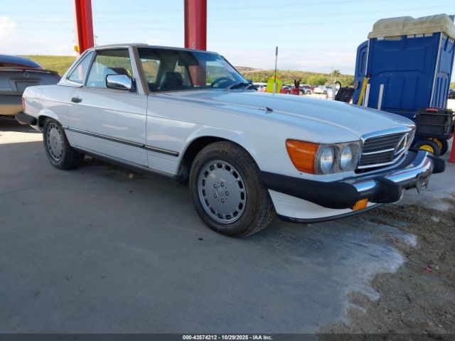 1987 MERCEDES-BENZ 560 WDBBA48D6HA058803