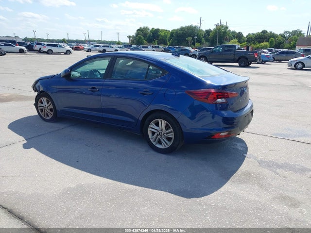 Продаж на аукціоні авто 2020 Hyundai Elantra Sel, vin: 5NPD84LF9LH544151, номер лоту: 43574346