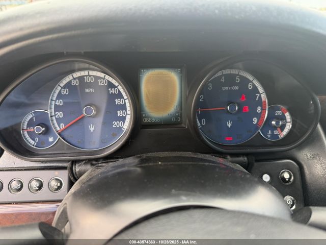 2007 MASERATI QUATTROPORTE ZAMCE39A970026890 Photo 6