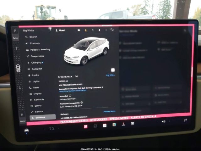 2023 TESLA MODEL X 7SAXCBE56PF383611 Photo 6