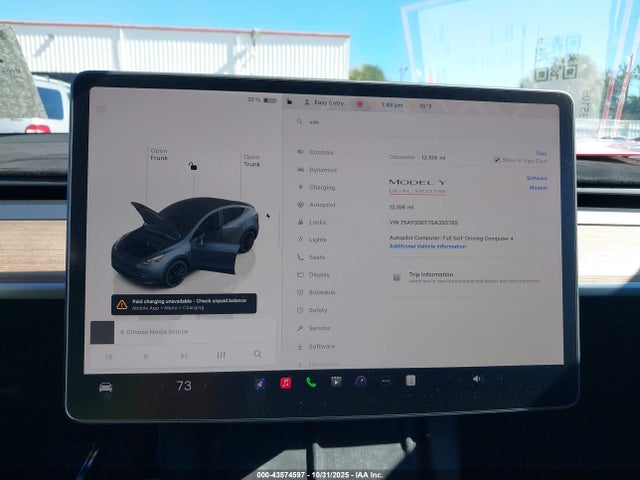 2025 TESLA MODEL Y 7SAYGDEF7SA350765 Photo 6