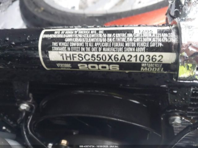 2006 HONDA VTX1300 1HFSC550X6A210362 Photo 9