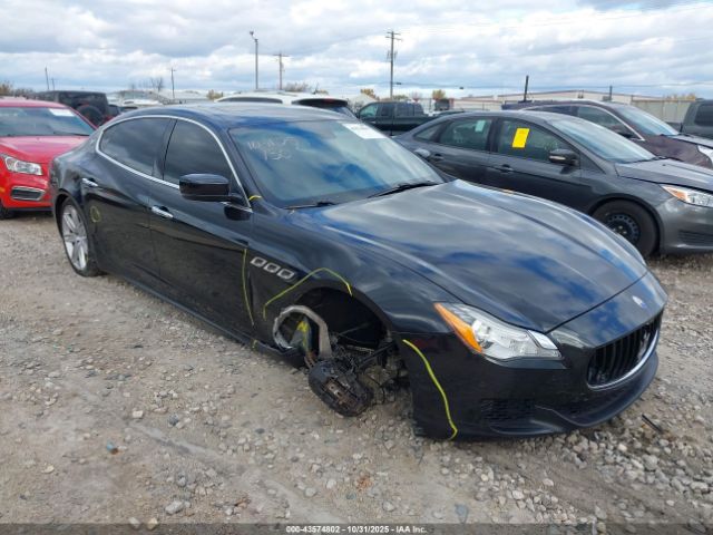 2014 MASERATI QUATTROPORTE ZAM56RRA7E1081287