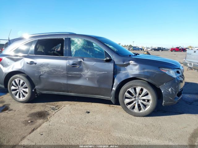2014 ACURA MDX 5FRYD3H42EB002260 Photo 5