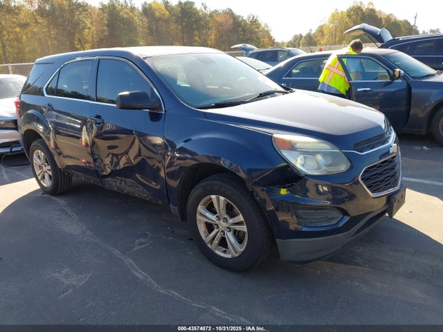 2016 Chevrolet Equinox Ls მანქანა იყიდება აუქციონზე, vin: 2GNALBEK8G1162627, აუქციონის ნომერი: 43574872