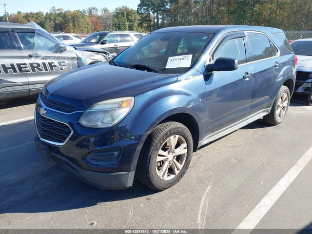 2016 Chevrolet Equinox Ls მანქანა იყიდება აუქციონზე, vin: 2GNALBEK8G1162627, აუქციონის ნომერი: 43574872