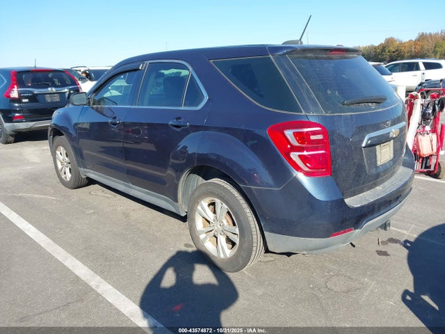 2016 Chevrolet Equinox Ls მანქანა იყიდება აუქციონზე, vin: 2GNALBEK8G1162627, აუქციონის ნომერი: 43574872