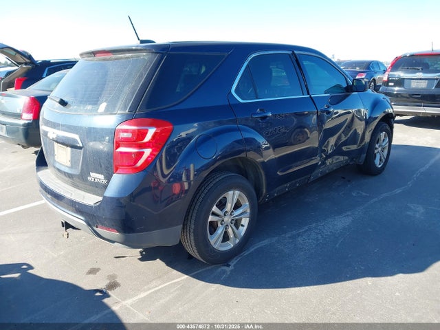 2016 Chevrolet Equinox Ls მანქანა იყიდება აუქციონზე, vin: 2GNALBEK8G1162627, აუქციონის ნომერი: 43574872