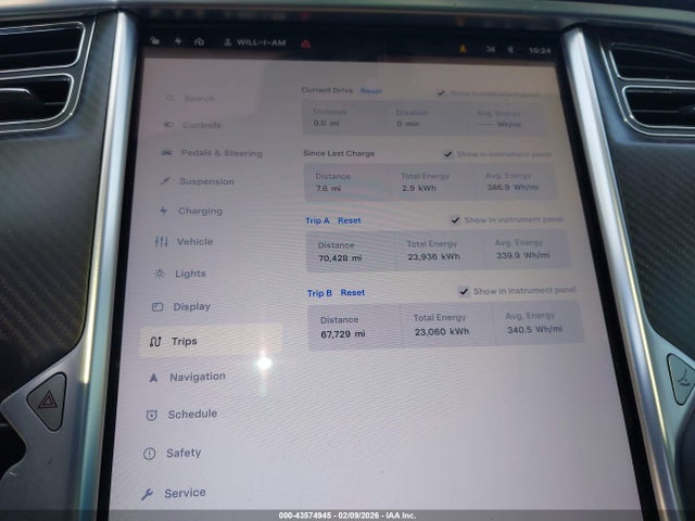 2013 TESLA MODEL S 5YJSA1CP9DFP06248 Photo 6