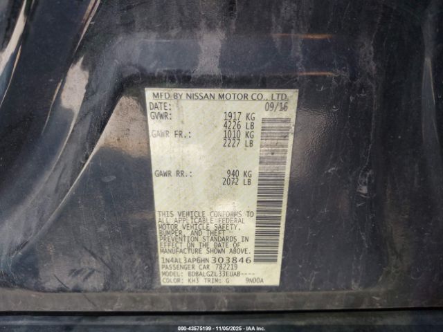 2017 NISSAN ALTIMA 1N4AL3AP6HN303846 Photo 8