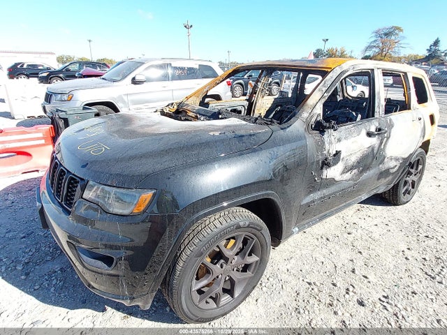 2021 Jeep Grand Cherokee 80th Anniversary 4x4 მანქანა იყიდება აუქციონზე, vin: 1C4RJFBG9MC818347, აუქციონის ნომერი: 43575266