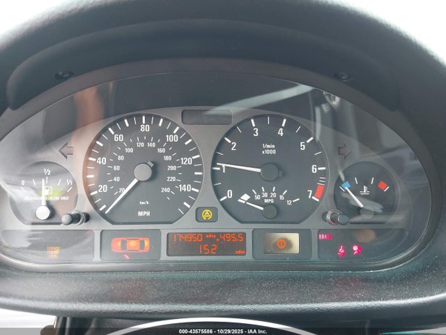 43575586 :رقم المزاد ، WBABS33481JY40880 vin ، 2001 Bmw 325ci مزاد بيع