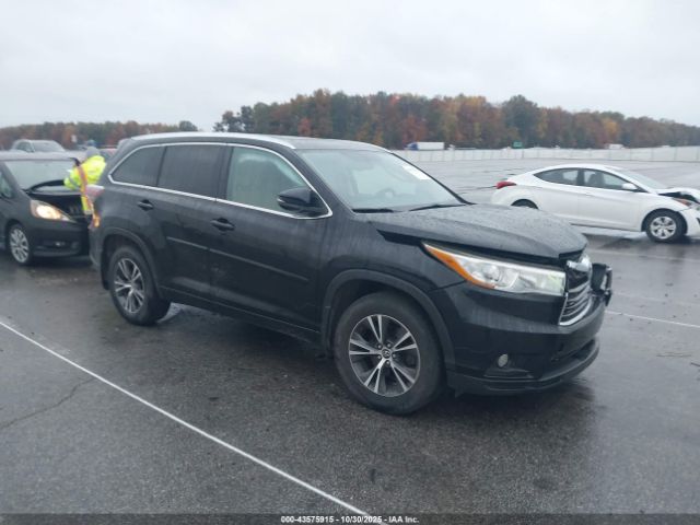 2016 TOYOTA HIGHLANDER 5TDJKRFH8GS291967