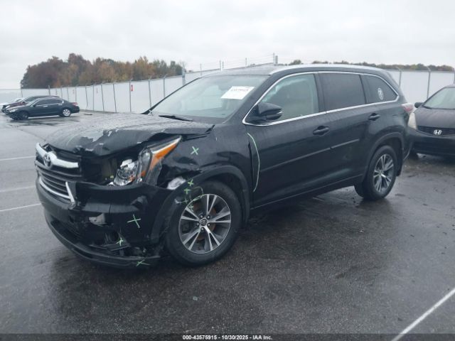 2016 TOYOTA HIGHLANDER 5TDJKRFH8GS291967 Photo 1