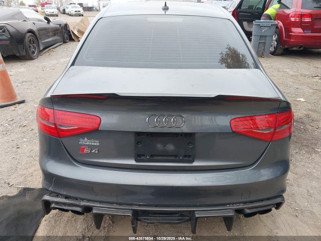 2014 Audi S4 3.0t Premium Plus მანქანა იყიდება აუქციონზე, vin: WAUBGAFL1EA039769, აუქციონის ნომერი: 43575934
