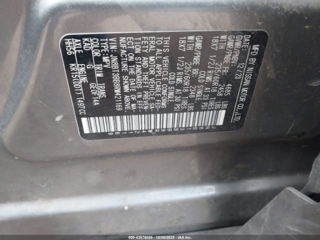 2024 NISSAN ROGUE JN8BT3BB8RW421169 Photo 8