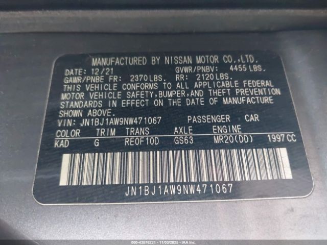 2022 NISSAN ROGUE SPORT JN1BJ1AW9NW471067 Photo 8