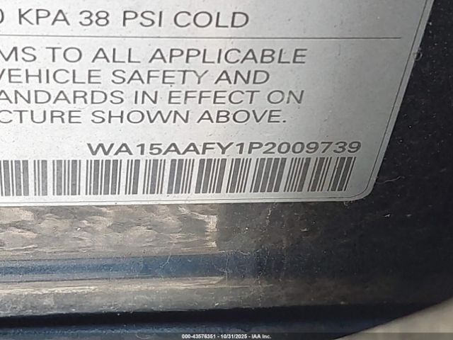 2023 AUDI Q5 SPORTBACK WA15AAFY1P2009739 Photo 8