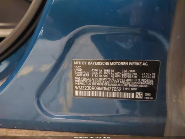 2021 MINI COUNTRYMAN WMZ23BR08M3M77052 Photo 8