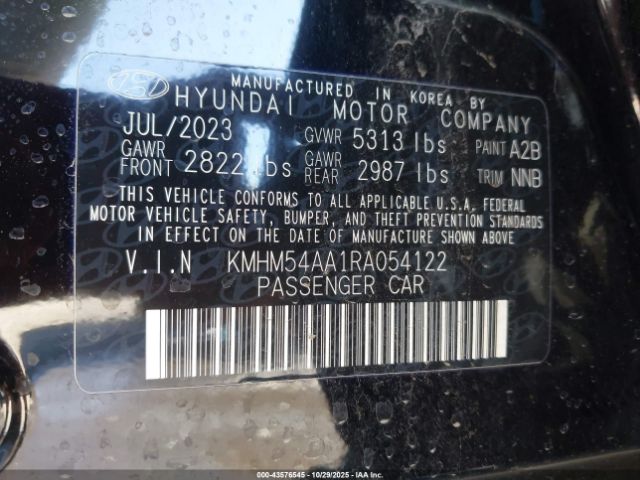 2024 HYUNDAI IONIQ 6 KMHM54AA1RA054122 Photo 8