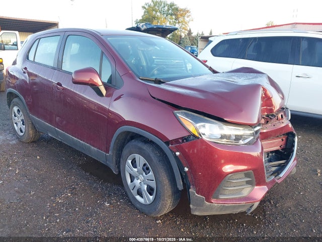 Продажа на аукционе авто 2017 Chevrolet Trax Ls, vin: 3GNCJKSB3HL133619, номер лота: 43576619