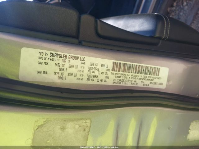 2014 JEEP GRAND CHEROKEE 1C4RJEBG1EC152242 Photo 8