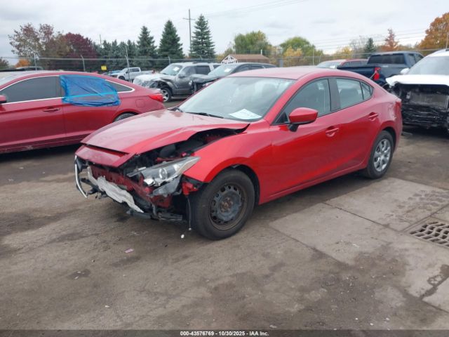 2016 MAZDA MAZDA3 JM1BM1T70G1320225 Photo 1