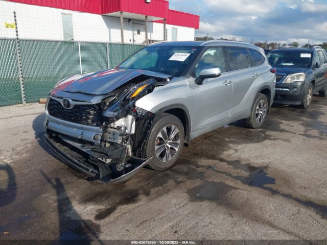 2022 TOYOTA HIGHLANDER 5TDGZRBH9NS219345 Photo 1