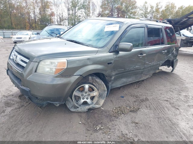 2006 Honda Pilot Ex-l მანქანა იყიდება აუქციონზე, vin: 5FNYF18606B024485, აუქციონის ნომერი: 43577083