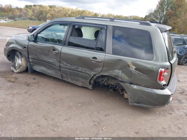 2006 Honda Pilot Ex-l მანქანა იყიდება აუქციონზე, vin: 5FNYF18606B024485, აუქციონის ნომერი: 43577083