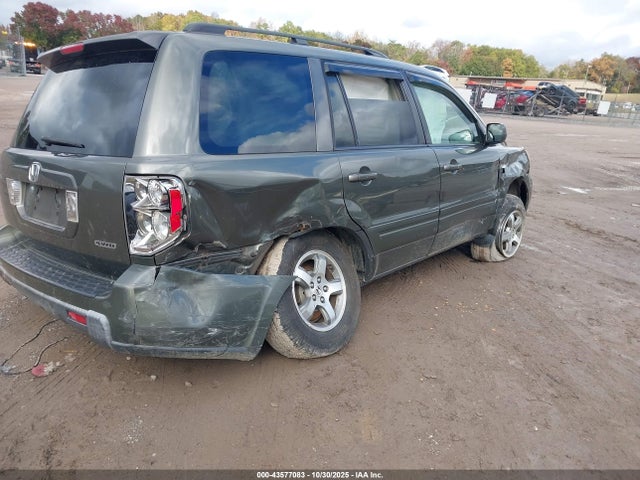 2006 Honda Pilot Ex-l მანქანა იყიდება აუქციონზე, vin: 5FNYF18606B024485, აუქციონის ნომერი: 43577083