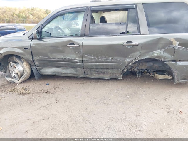 2006 Honda Pilot Ex-l მანქანა იყიდება აუქციონზე, vin: 5FNYF18606B024485, აუქციონის ნომერი: 43577083