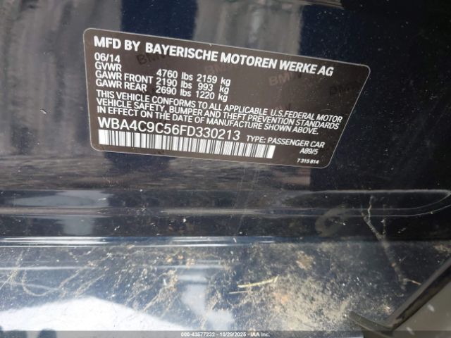 2015 BMW 428 GRAN COUPE WBA4C9C56FD330213 Photo 8