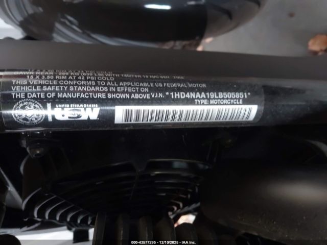 2020 HARLEY-DAVIDSON XG500 1HD4NAA19LB505851 Photo 9