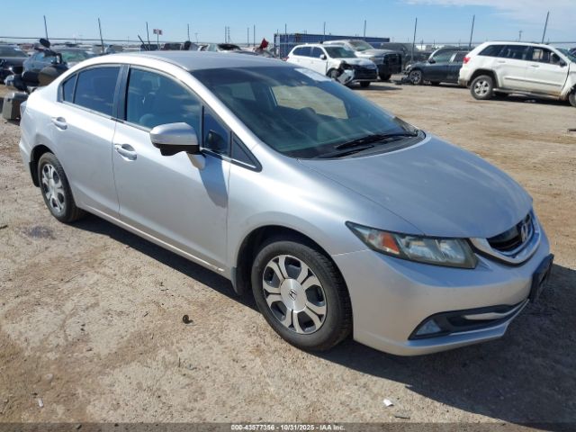 2014 HONDA CIVIC HYBRID 19XFB4F28EE001464