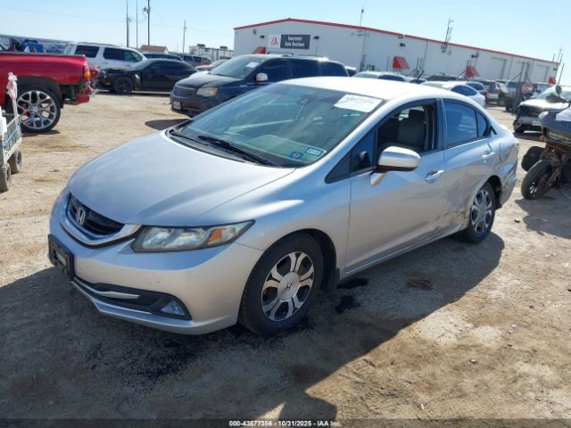 2014 HONDA CIVIC HYBRID 19XFB4F28EE001464 Photo 1