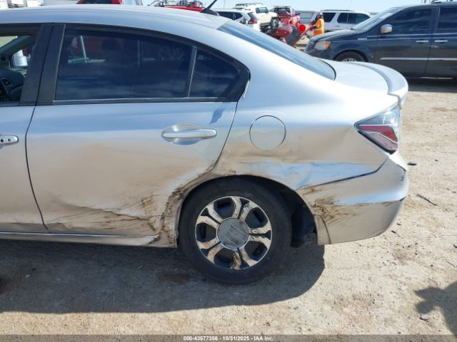 2014 HONDA CIVIC HYBRID 19XFB4F28EE001464 Photo 5