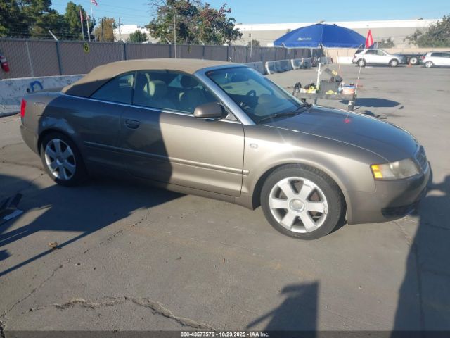 2003 AUDI A4 WAUAT48H73K018353