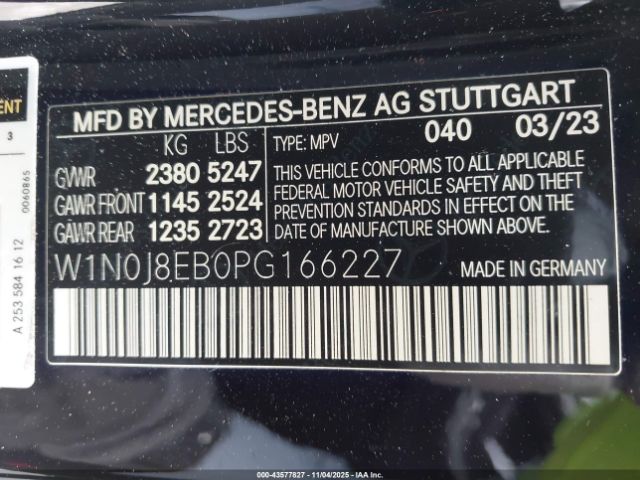 2023 MERCEDES-BENZ GLC 300 W1N0J8EB0PG166227 Photo 8