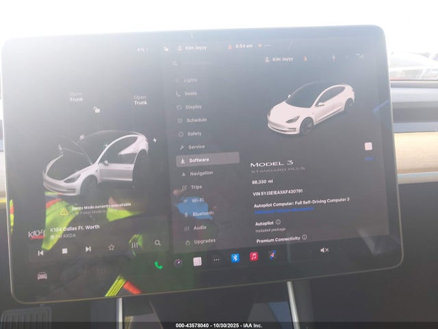 2019 TESLA MODEL 3 5YJ3E1EAXKF430791 Photo 6