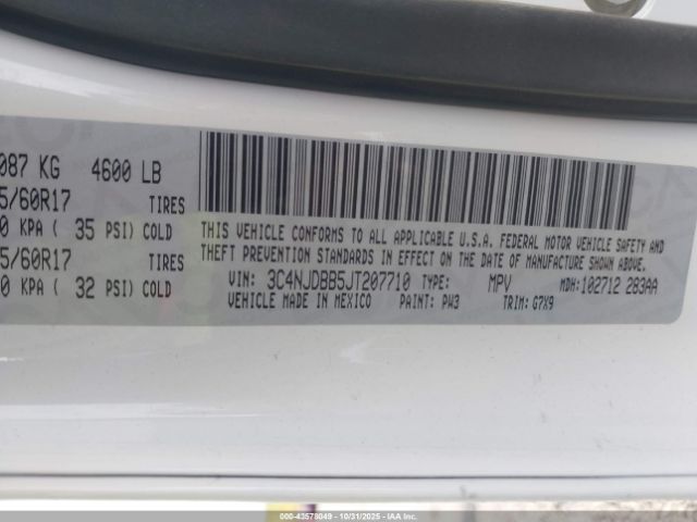 2018 JEEP COMPASS 3C4NJDBB5JT207710 Photo 8