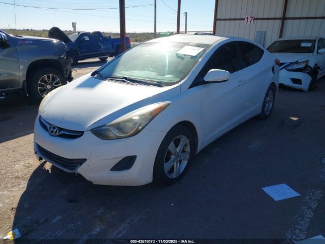 2011 HYUNDAI ELANTRA 5NPDH4AE0BH060393 Photo 1