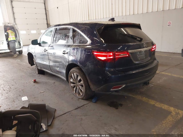 2014 ACURA MDX 5FRYD4H45EB034710 Photo 2